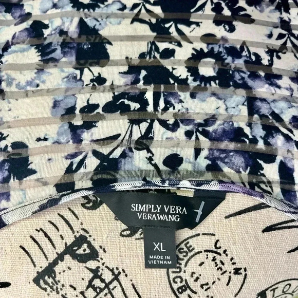 Simply Vera Vera Wang Dress~Size XL - Picture 4 of 9